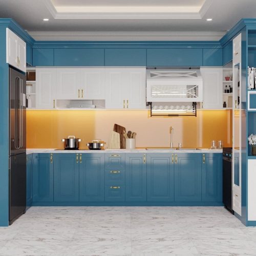 Mẫu tủ bếp đẹp 01