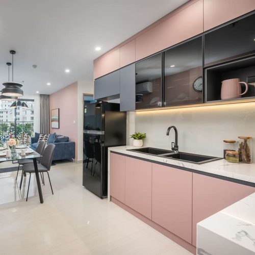 Mẫu tủ bếp đẹp 12