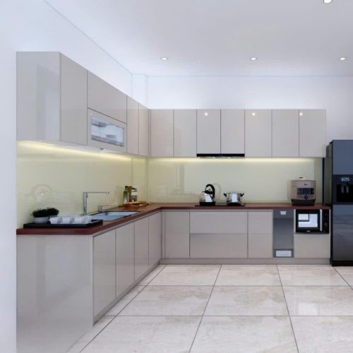 Mẫu tủ bếp đẹp 02