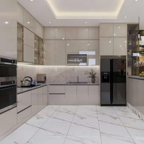 Mẫu tủ bếp đẹp 03