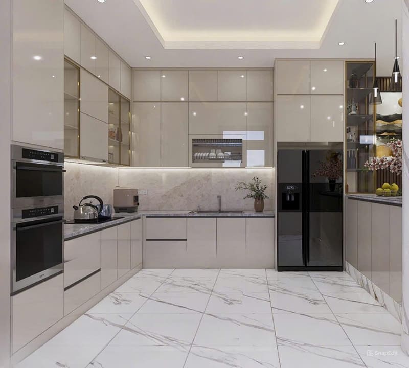 Mẫu tủ bếp đẹp 03