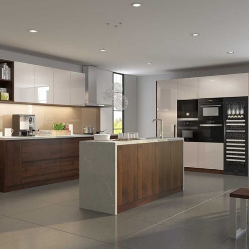 Mẫu tủ bếp đẹp 06