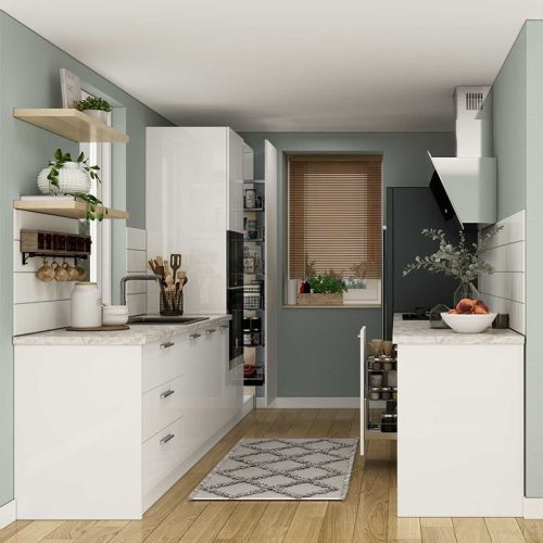 Mẫu tủ bếp đẹp 07