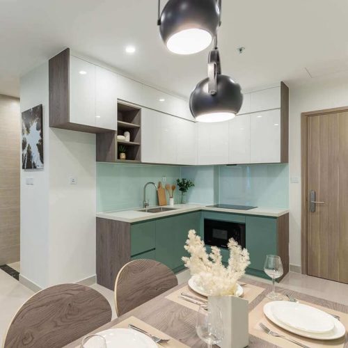 Mẫu tủ bếp đẹp 09