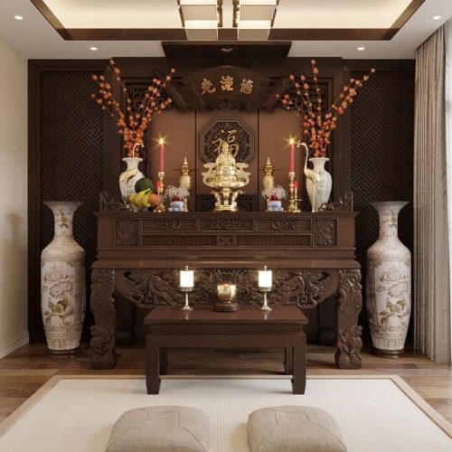 Mẫu bàn thờ 07