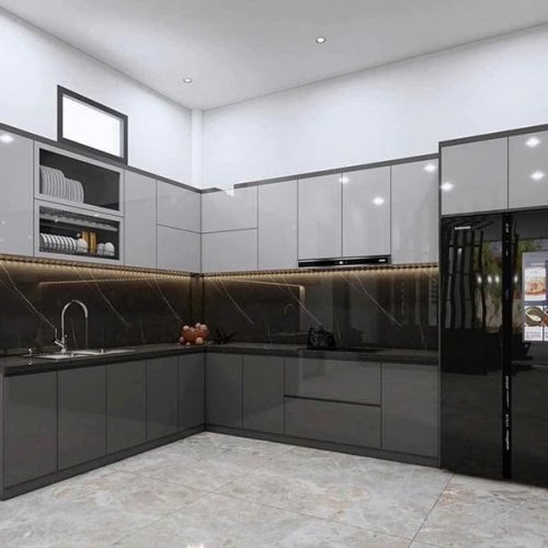 Mẫu tủ bếp đẹp 17
