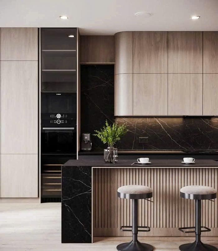 Mẫu tủ bếp đẹp 34